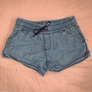 Country Road Denim Chambray Runner Shorts 7